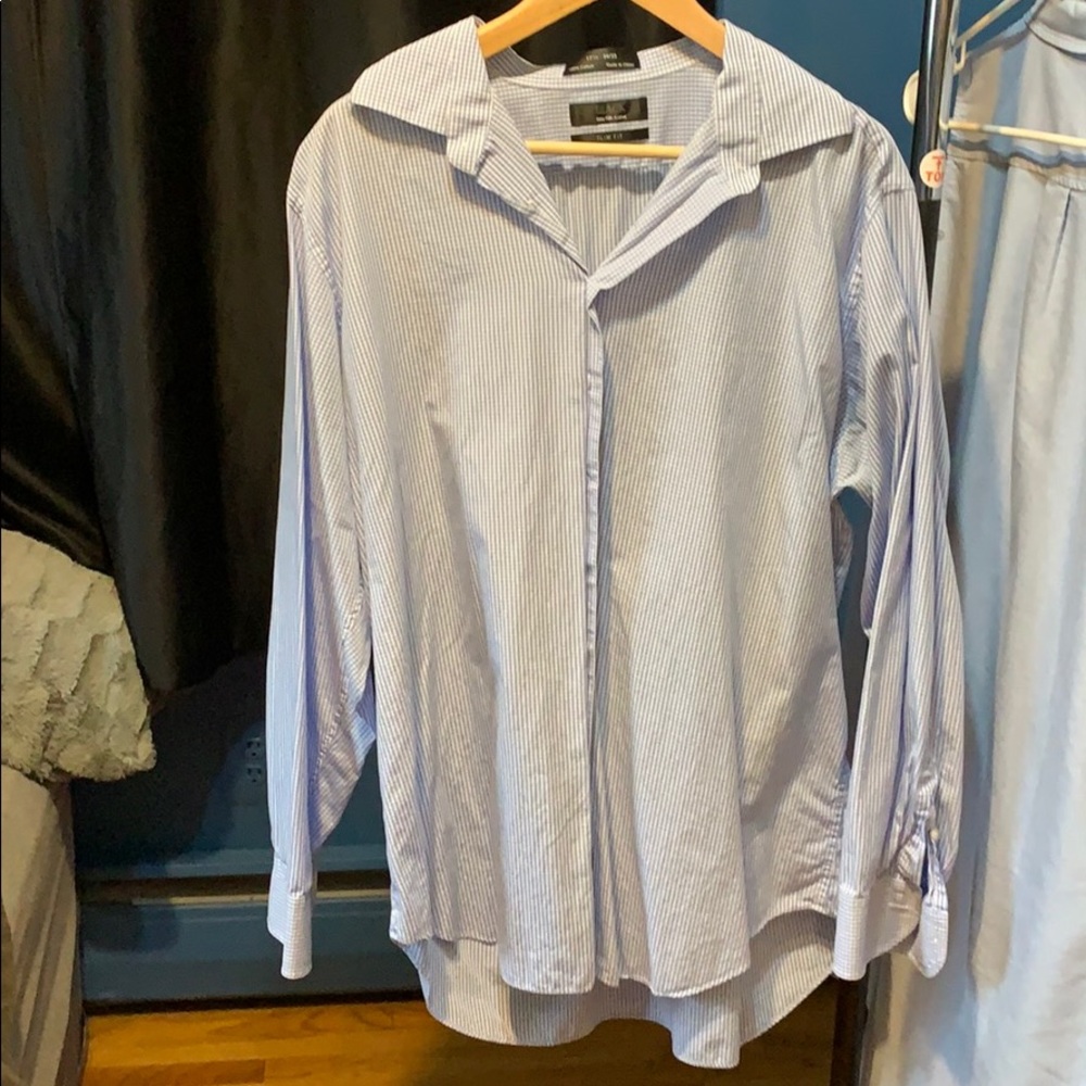 Men's Blue Button Down Shirt